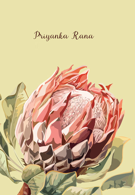 Mini Notepads - Island Flower