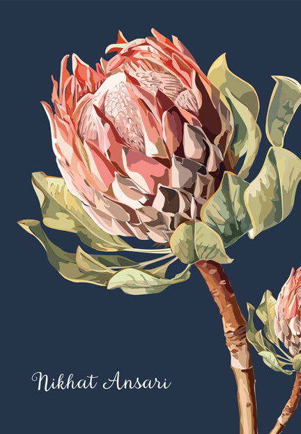 Mini Notepads - Island Flower
