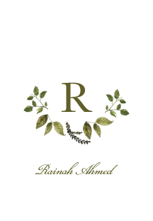 Mini Notepads - Leaf Monogram
