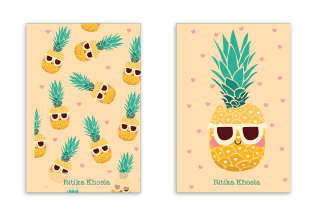 Soft Cover - Pineapple Love