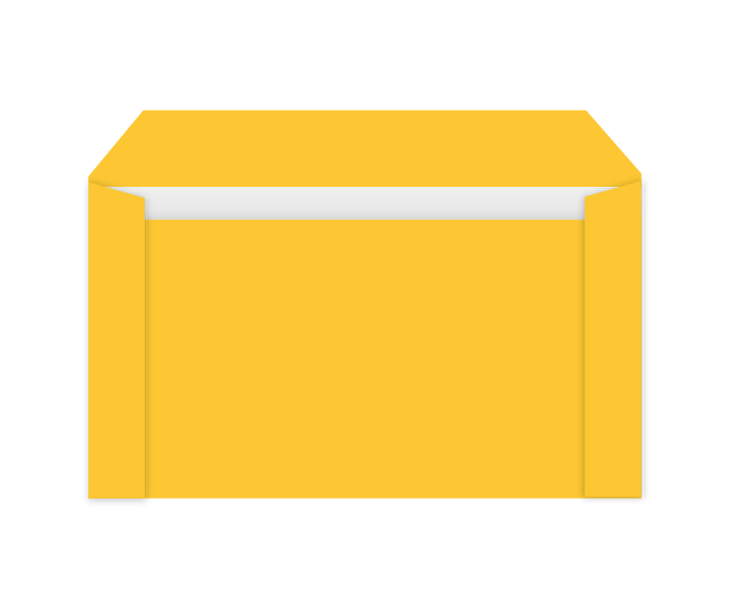 Thank You Cards Envelope (4.4" x 3")