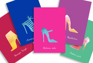 Mini Notepads - Stilettos