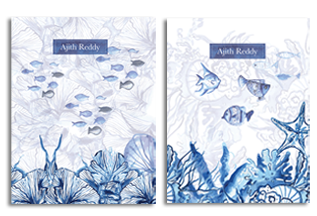 Hard Cover Pocket Notebook - Seascape