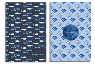 Soft Cover - Pearl Shibori