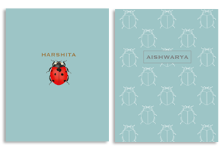 Hard Cover Pocket Notebook - Lady Bird