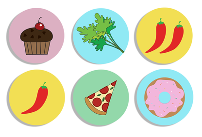 Recipe Journal Stickers (Set of 36)