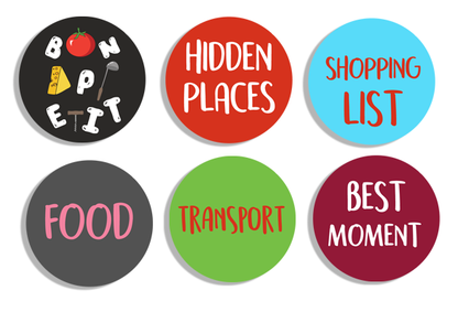 Travel Stickers - Essential (Set of 36)