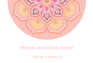 Pastel Rangoli