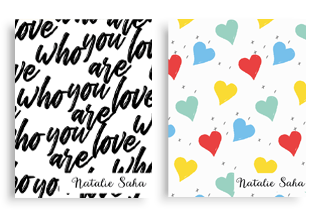 Hard Cover Pocket Notebook - Love