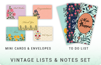 Vintage Lists & Notes Set
