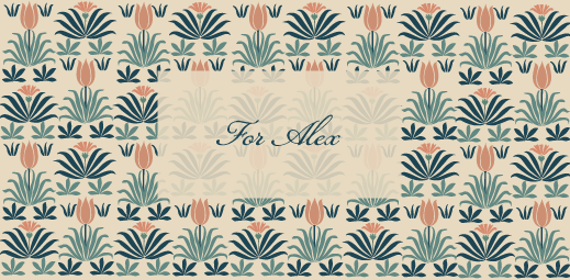Vintage Floral Beige