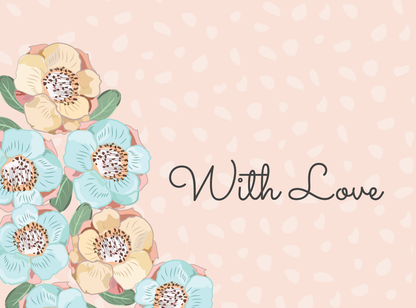 Pastel Flora (Set of 10 Mini Cards with Envelopes)