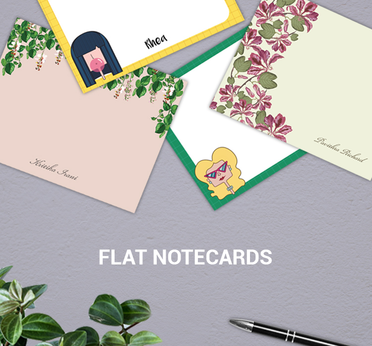 FLAT NOTE CARDS