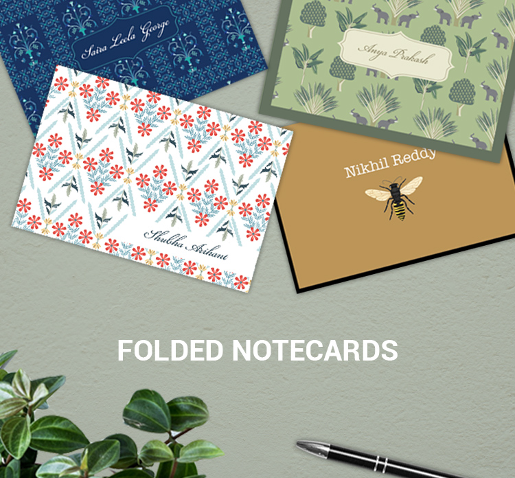 FOLDED NOTE CARDS
