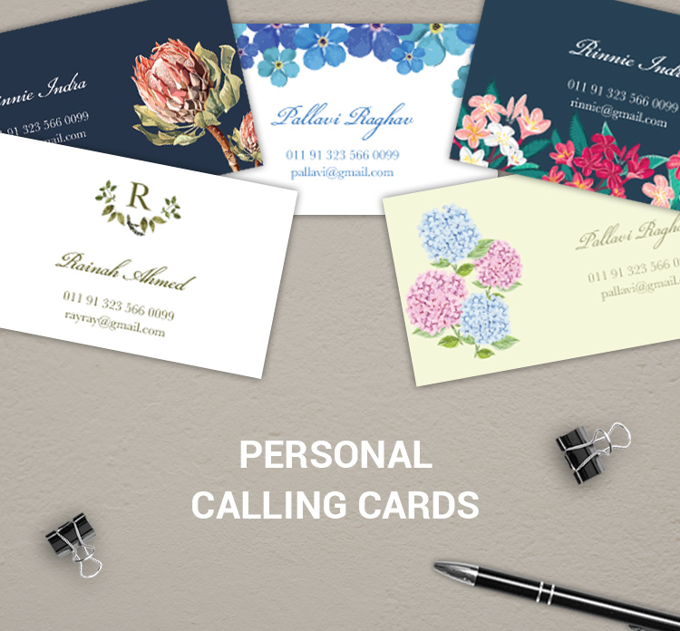 PERSONAL CALLING CARDS