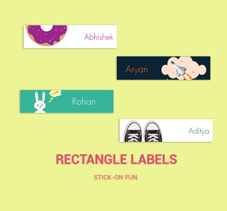 RECTANGLE STICKERS